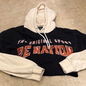 P.E Nation Black and Cream crop sweatshirt - new without tags